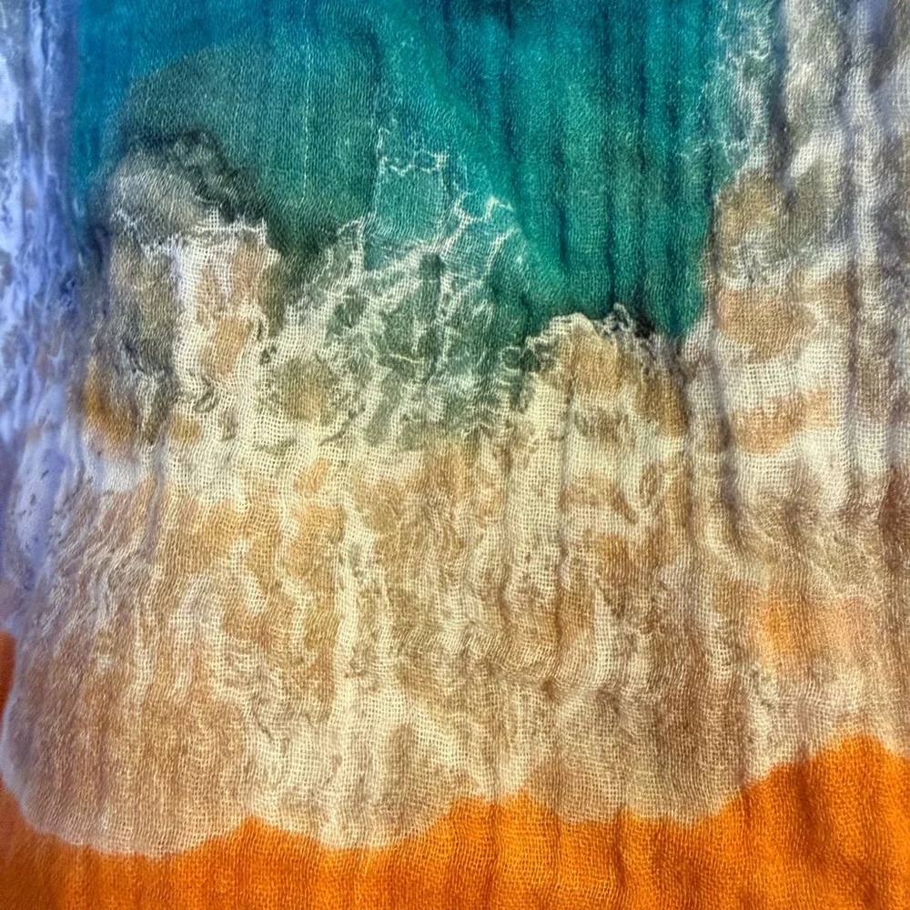 Natural Life Ocean Vibes-Teal and Navy sundress - XS/S - Picture 7 of 8